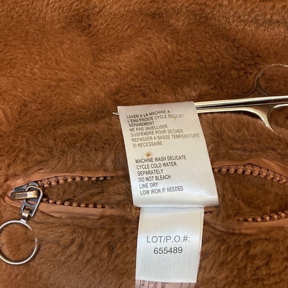 Reversible Hooded Long Coat - Brown - Picture 12 of 15